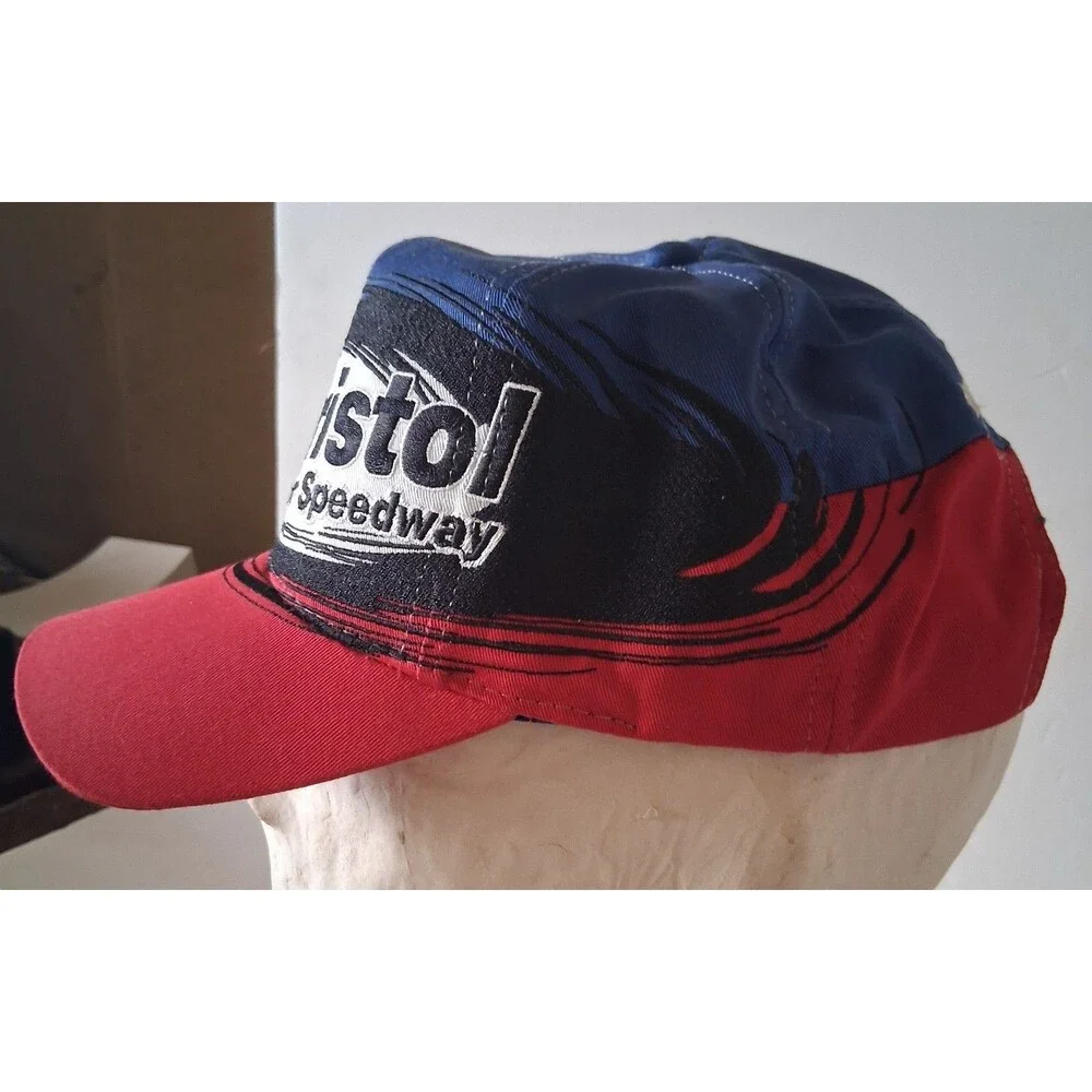 Vintage Bristol Motor Speedway Big Logo Snapback Hat 90’s